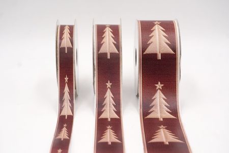 Winterwunderland Bäume Jacquardband_AI-KN